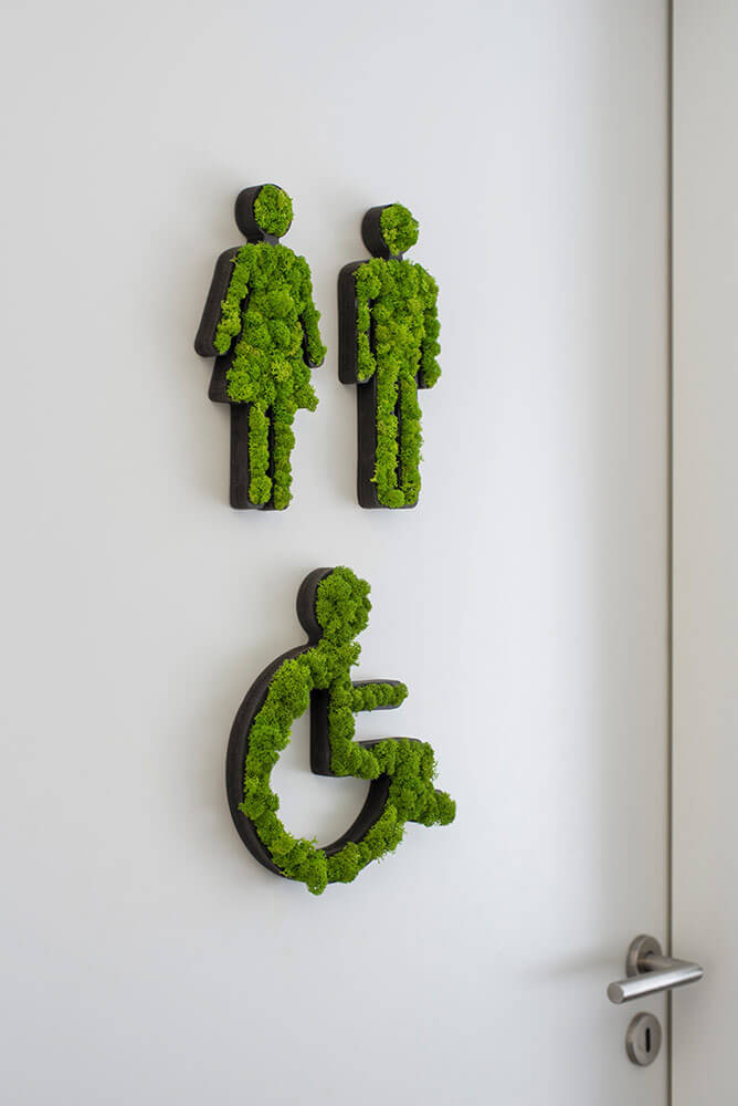 Toiletten Beschilderung "Mann"